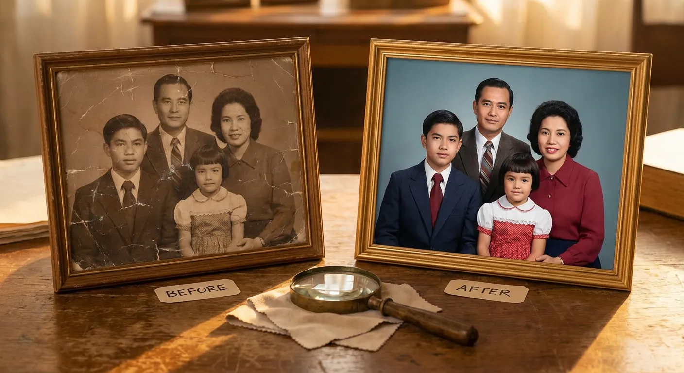 AI Old Photo Restore